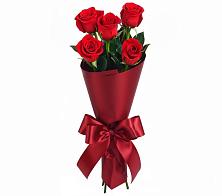 Букет 5 Красных роз Эдлесс Лав в Бирске