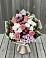 Букет цветов из: Альстромерии, Гвоздики, Розы и Хризантемы в Бирске
