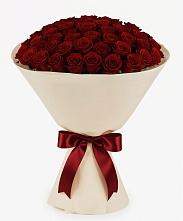 Букет 101 Бордовая роза Блэк Бакарра в Бирске