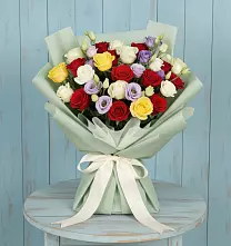 Букет цветов из:  Розы #REPLACE_PRED# Бирске