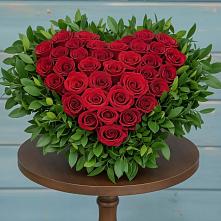 Цветочная композиция из Розы в виде сердца #REPLACE_PRED# Бирске