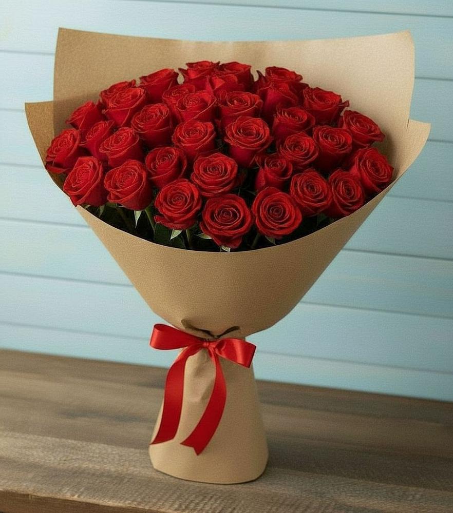 Букет Красные розы Милано в Бирске