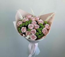 Букет цветов из:  Розы и Хризантемы #REPLACE_PRED# Бирске