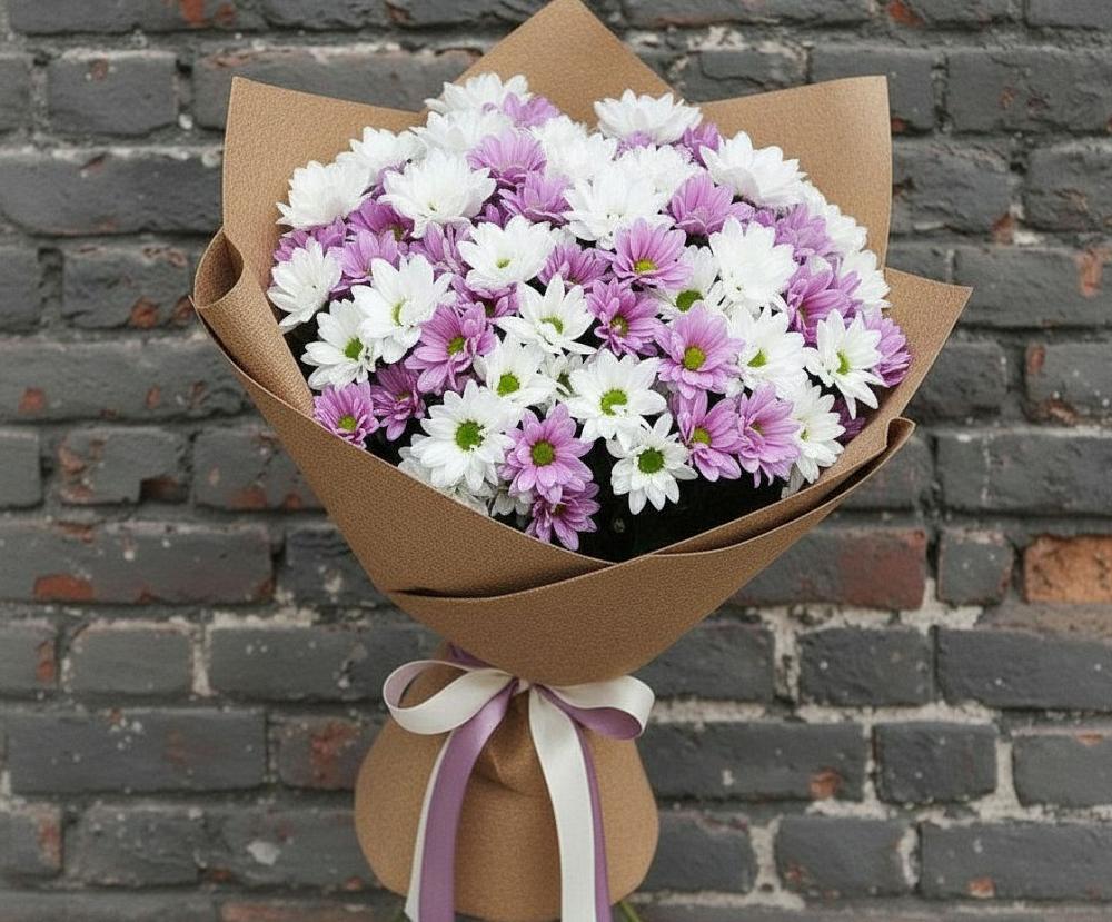 Букет цветов из: Хризантемы в Бирске